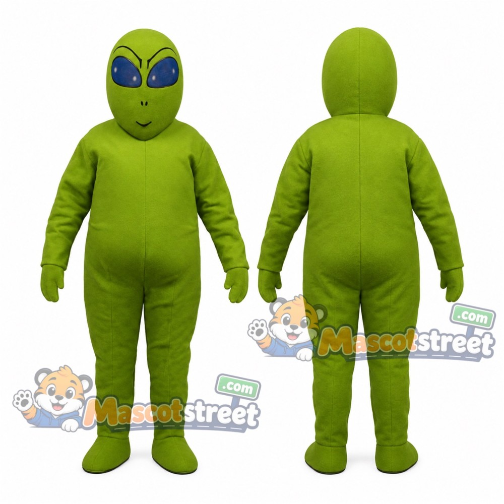 Green Alien Mascot Costume Green Alien Mascot Costume
