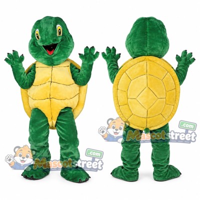 Green Turtle Mascot Costume Green Turtle Mascot Costume