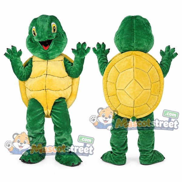 Green Turtle Mascot Costume