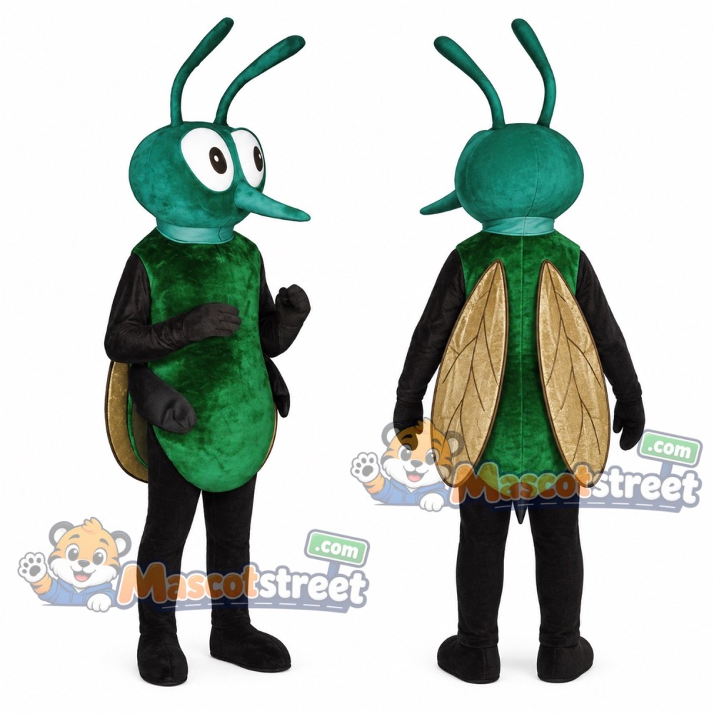 Green Hornet Mascot Costume Green Hornet Mascot Costume