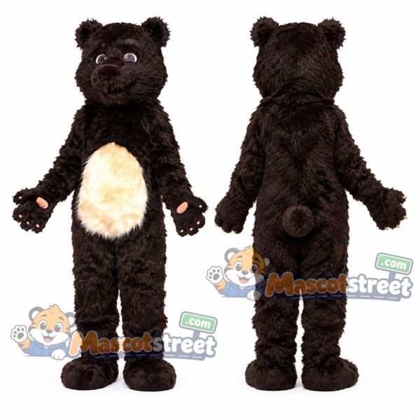 Brown Grizzly Bear Mascot Costume