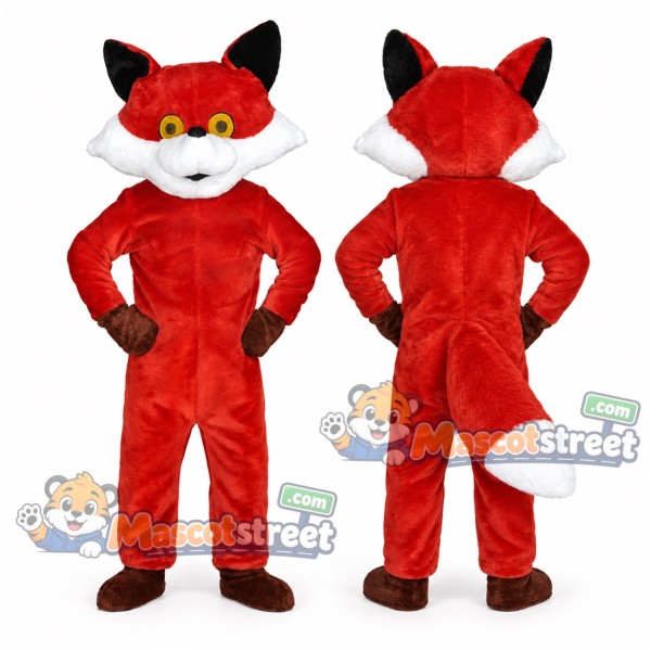 Red Fox Mascot Costume