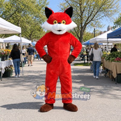 Red Fox Mascot Costume Red Fox Mascot Costume