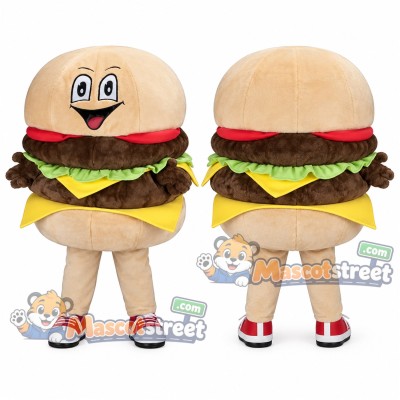 Hamburger Mascot Costume Hamburger Mascot Costume