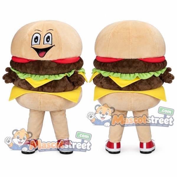 Hamburger Mascot Costume