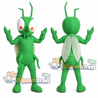 Green Mantis Mascot Costume Green Mantis Mascot Costume