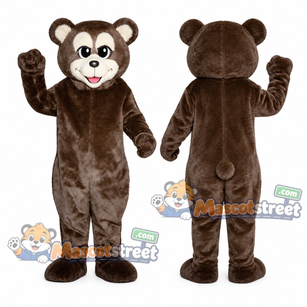 Brown Bear Mascot Costume Brown Bear Mascot Costume