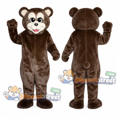 Brown Bear Mascot Costume Brown Bear Mascot Costume