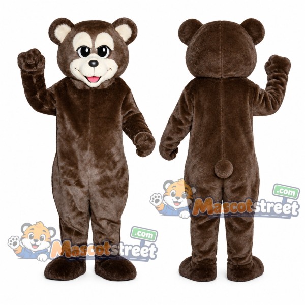 Brown Bear Mascot Costume