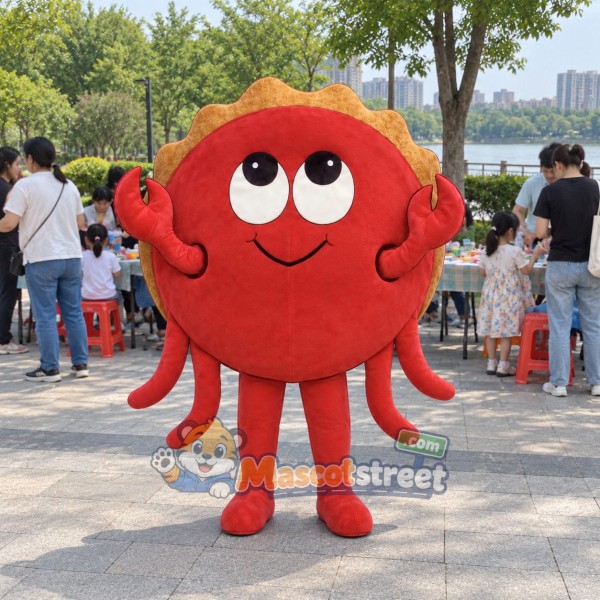 Red Crab Mascot Costume