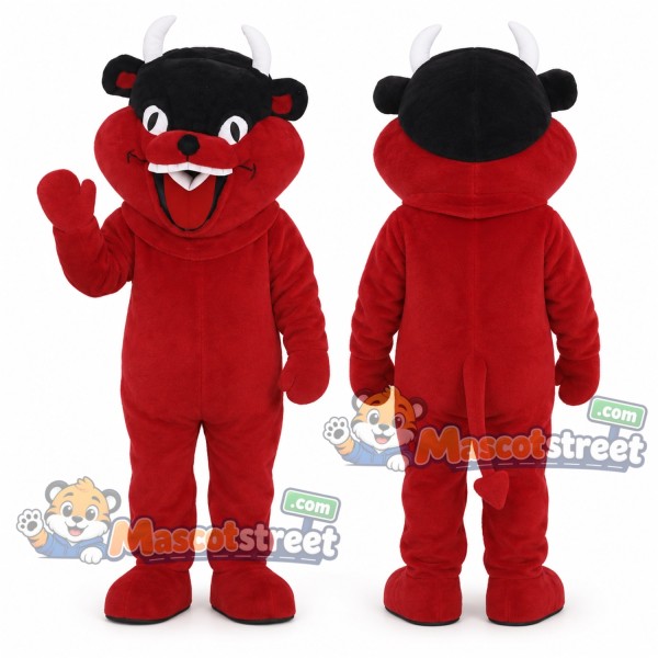 Red Devil Mascot Costume