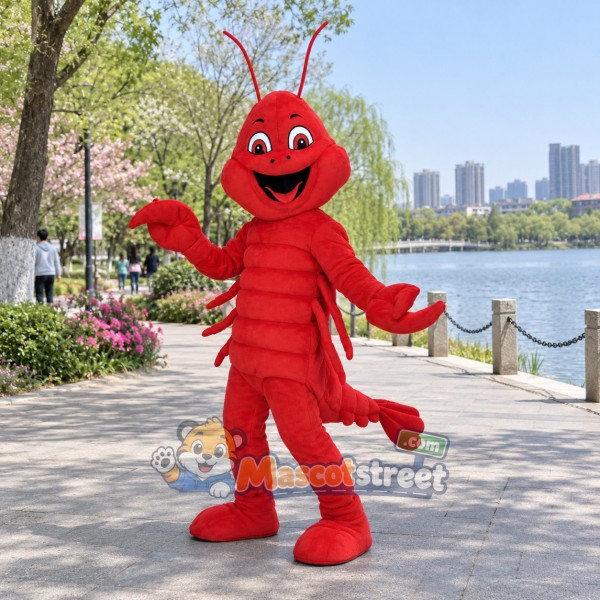 Red Lobster Mascot Costume