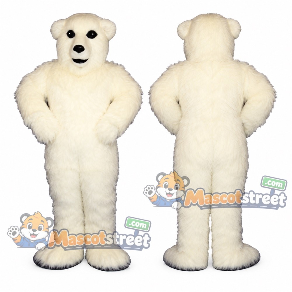 Polar Bear Mascot Costume Polar Bear Mascot Costume