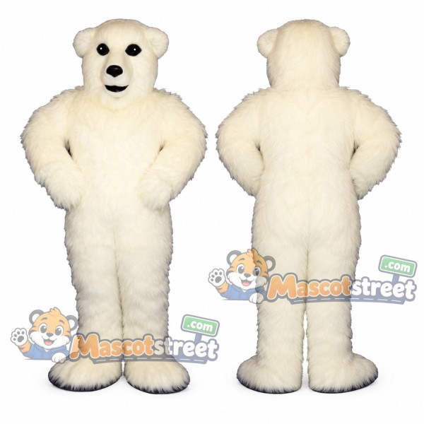 Polar Bear Mascot Costume