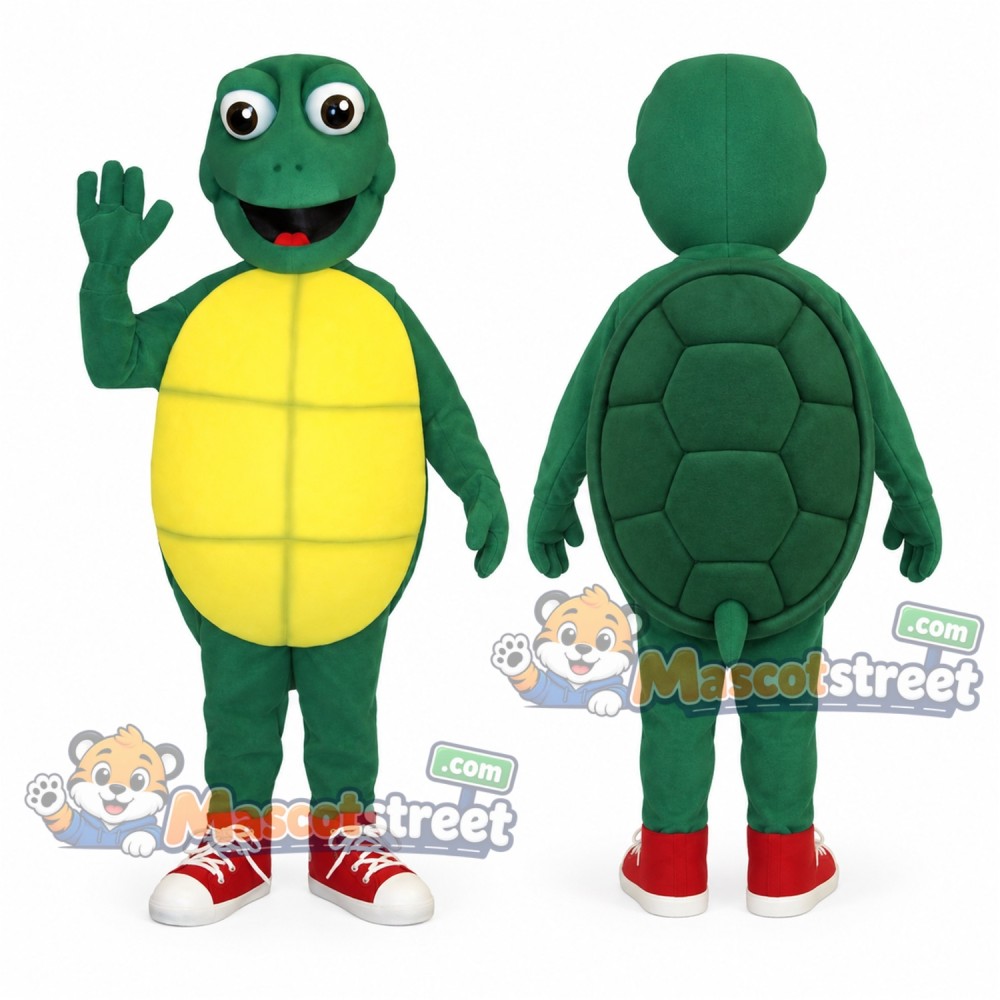 Green Turtle Mascot Costume Green Turtle Mascot Costume