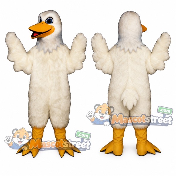 White Bird Mascot Costume
