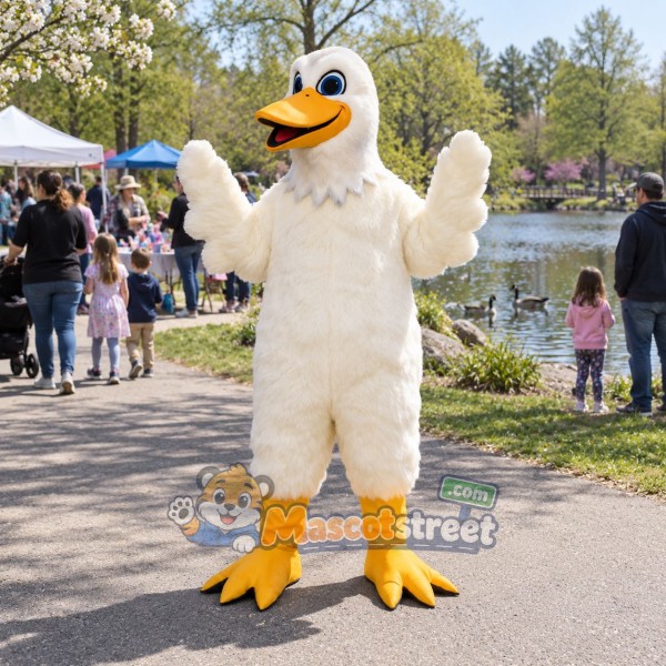 White Bird Mascot Costume