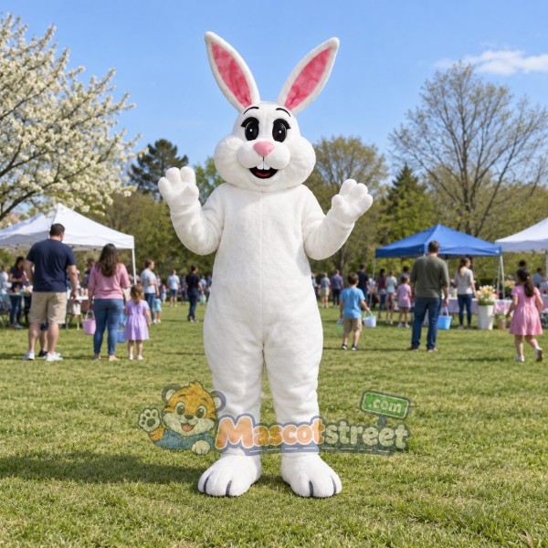 White Rabbit Mascot Costume