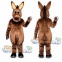 Brown Donkey Mascot Costume
