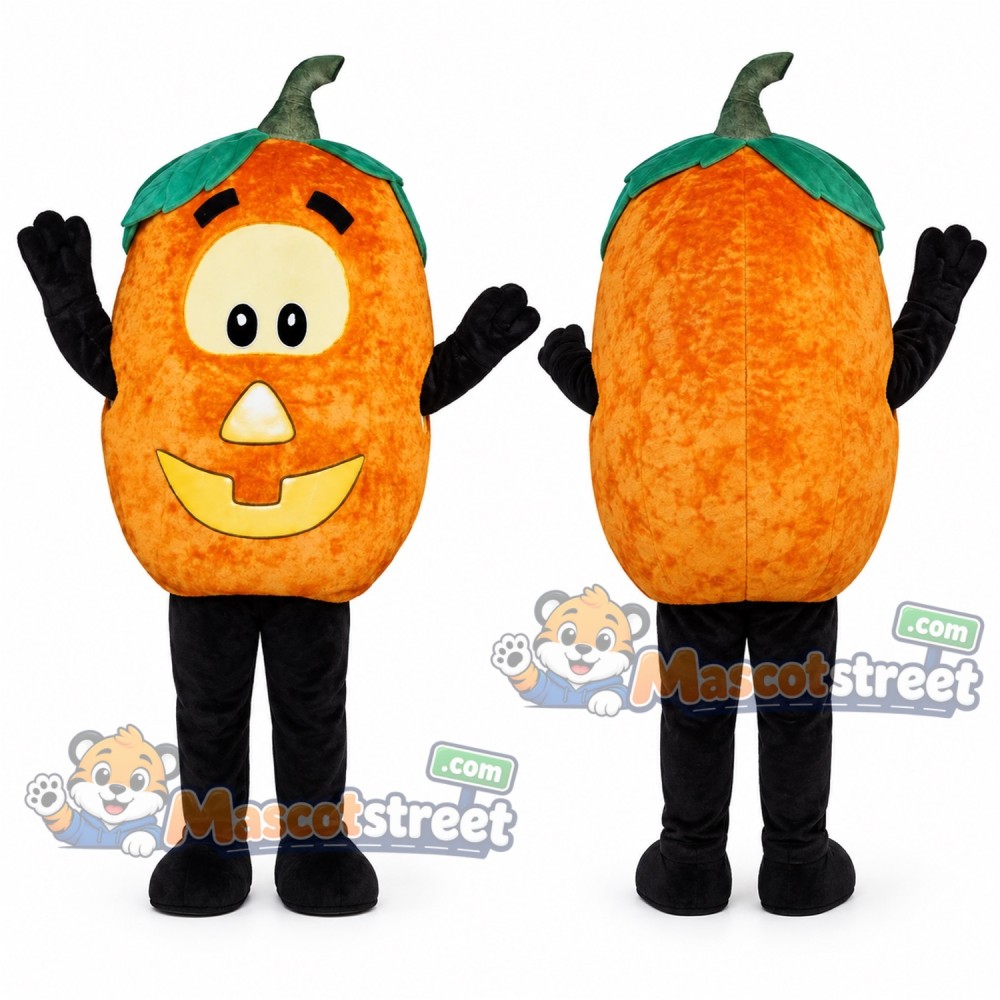 Pumpkin Mascot Costume Pumpkin Mascot Costume