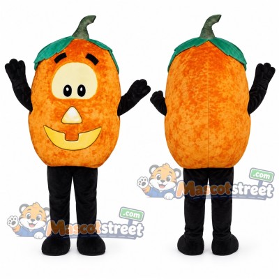 Pumpkin Mascot Costume Pumpkin Mascot Costume
