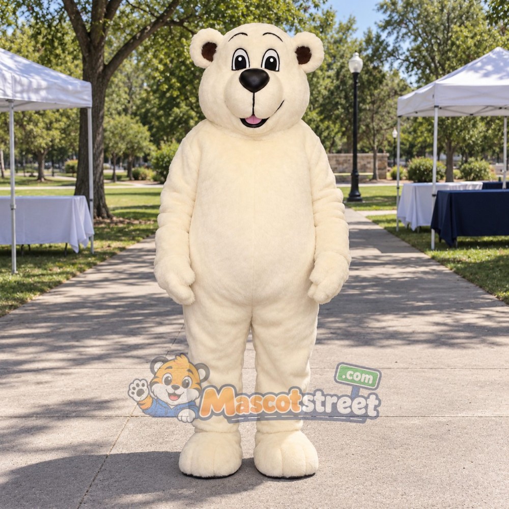 Polar Bear Mascot Costume