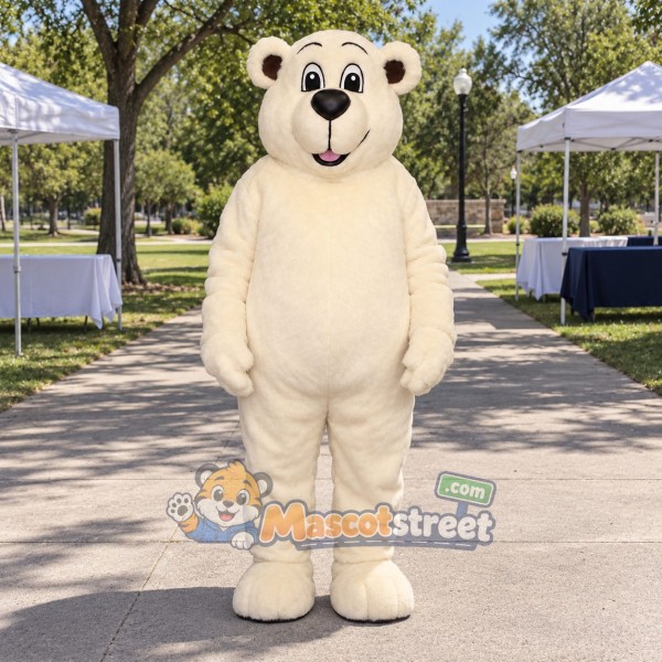 Polar Bear Mascot Costume