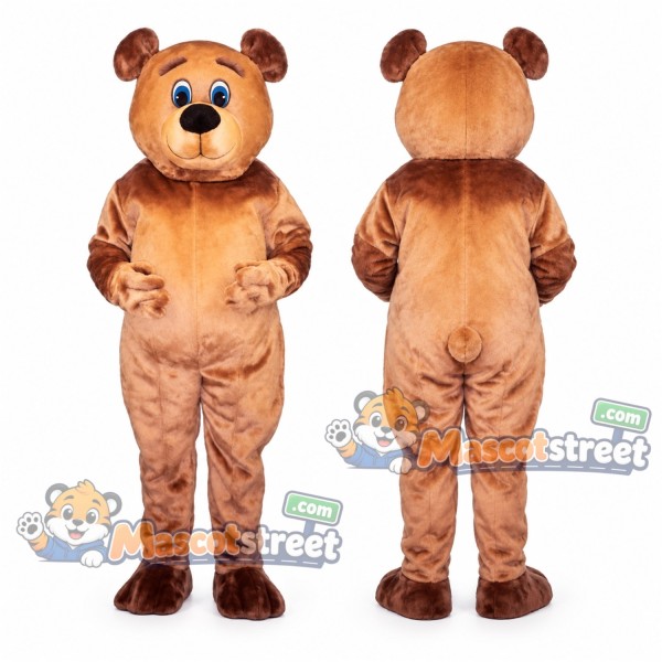 Brown Bear Mascot Costume