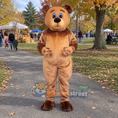 Brown Bear Mascot Costume Brown Bear Mascot Costume