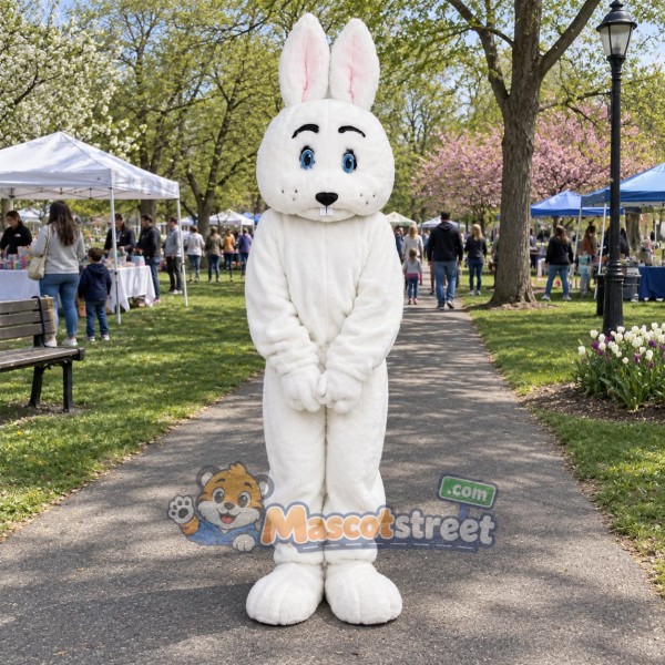 White Rabbit Mascot Costume
