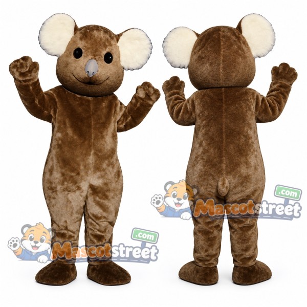 Brown Koala Mascot Costume