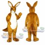 Brown Kangaroo Mascot Costume