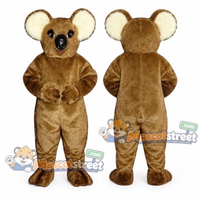 Brown Koala Mascot Costume Brown Koala Mascot Costume