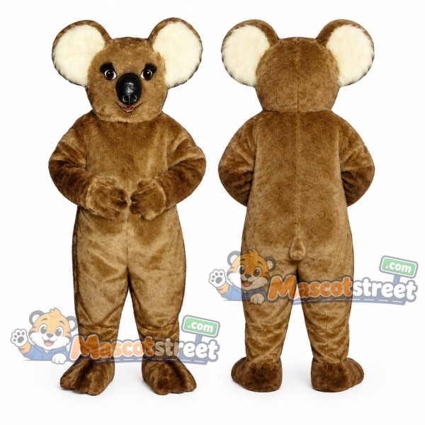 Brown Koala Mascot Costume