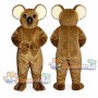 Brown Koala Mascot Costume