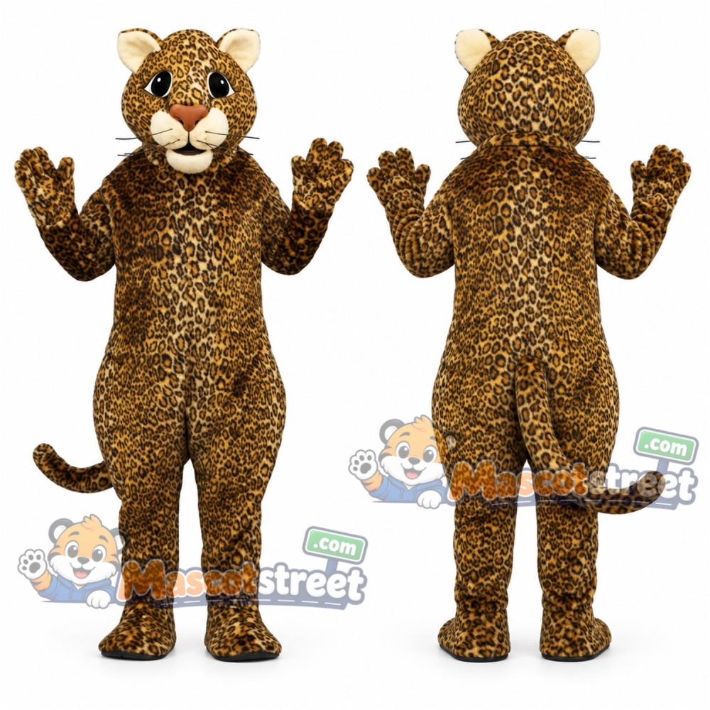 Leopard Mascot Costume Leopard Mascot Costume