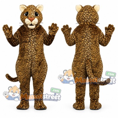 Leopard Mascot Costume Leopard Mascot Costume
