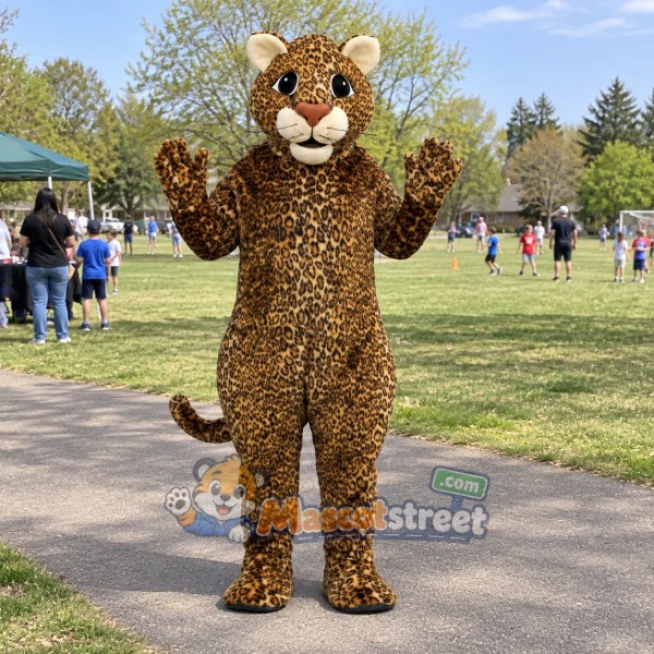 Leopard Mascot Costume