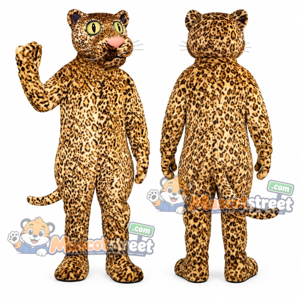 Leopard Mascot Costume Leopard Mascot Costume
