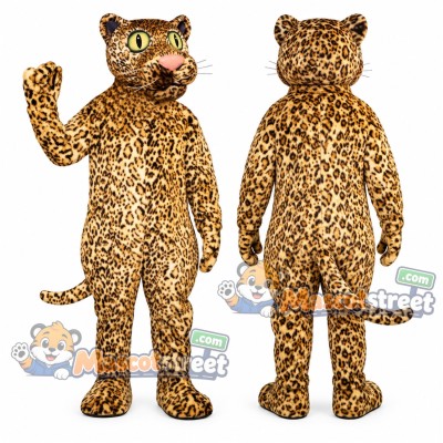Leopard Mascot Costume Leopard Mascot Costume
