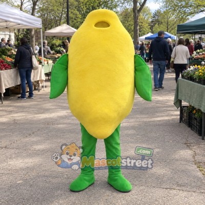 Lemon Mascot Costume Lemon Mascot Costume