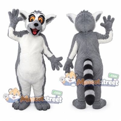 Gray Lemur Mascot Costume Gray Lemur Mascot Costume