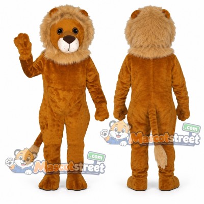 Brown Lion Mascot Costume Brown Lion Mascot Costume