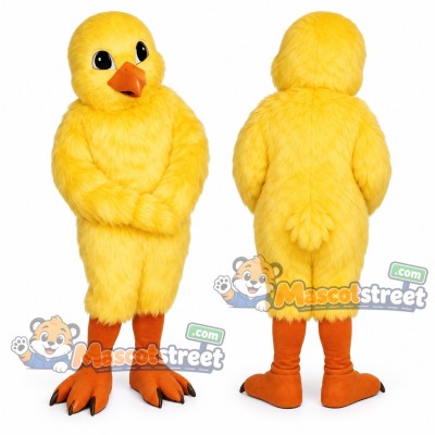 Yellow Chick Mascot Costume Yellow Chick Mascot Costume