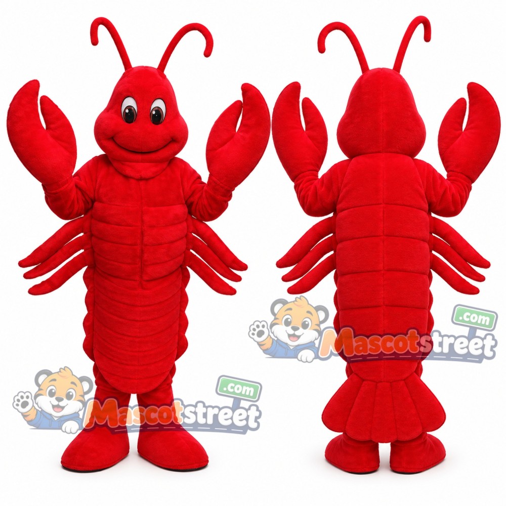Red Lobster Mascot Costume