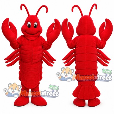 Red Lobster Mascot Costume