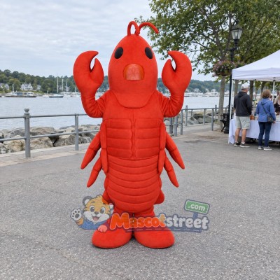 Red Lobster Mascot Costume