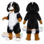 Black and Brown Dog Mascot Costume