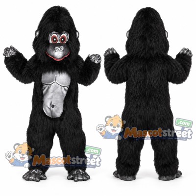 Black Gorilla Mascot Costume