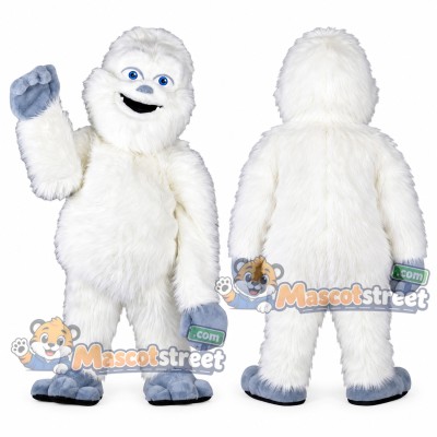 White Yeti Mascot Costume White Yeti Mascot Costume